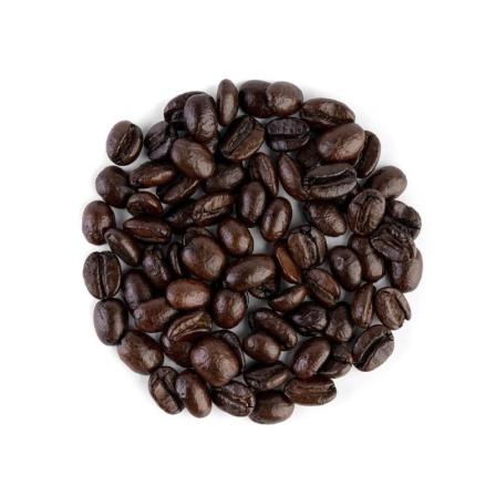 دانه قهوه پر خامه